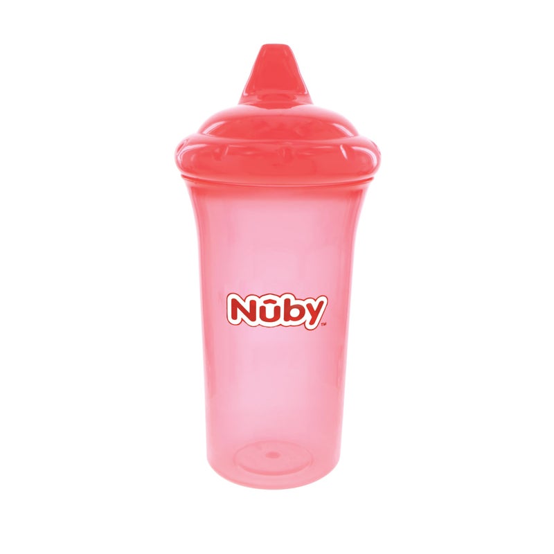 Nuby No-Spill Cup with Dual-Flo Valve, Sippy Cup for Baby and Toddler, 9 Ounce, Color May Vary (Package Includes Any 1 Random Color Drinking Container Only) - Image 3