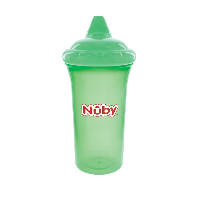 Nuby No-Spill Cup with Dual-Flo Valve, Sippy Cup for Baby and Toddler, 9 Ounce, Color May Vary (Package Includes Any 1 Random Color Drinking Container Only) - Image 4