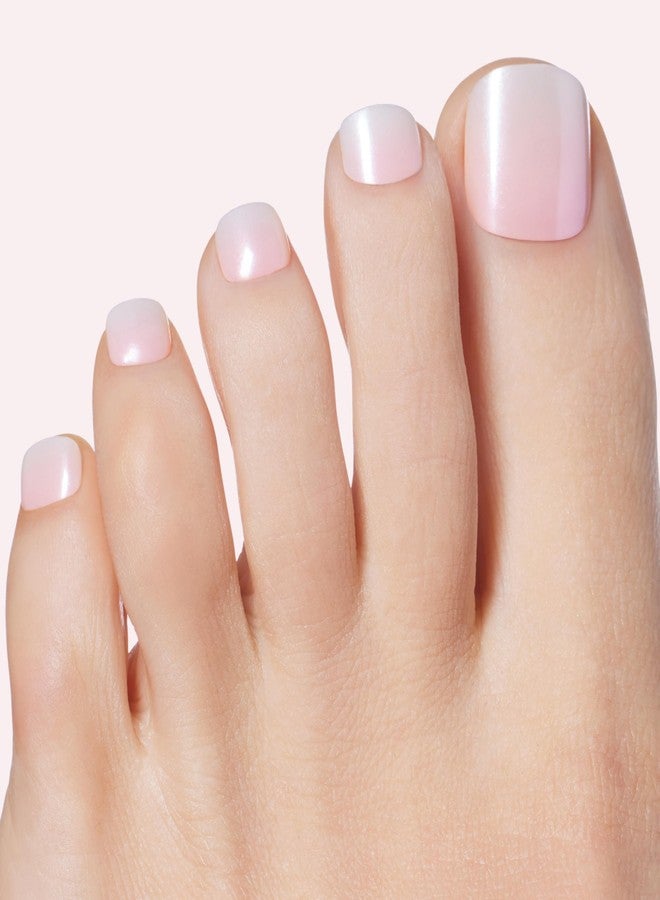 Dashing Diva Magic Press Pedicure Set - Cupids Bow - Press On Nails - Long Lasting Gel - Lasts Up to 10 Days - Summer Gel Set - 4-Piece Pedicure Kit with 24 Nails - Image 2