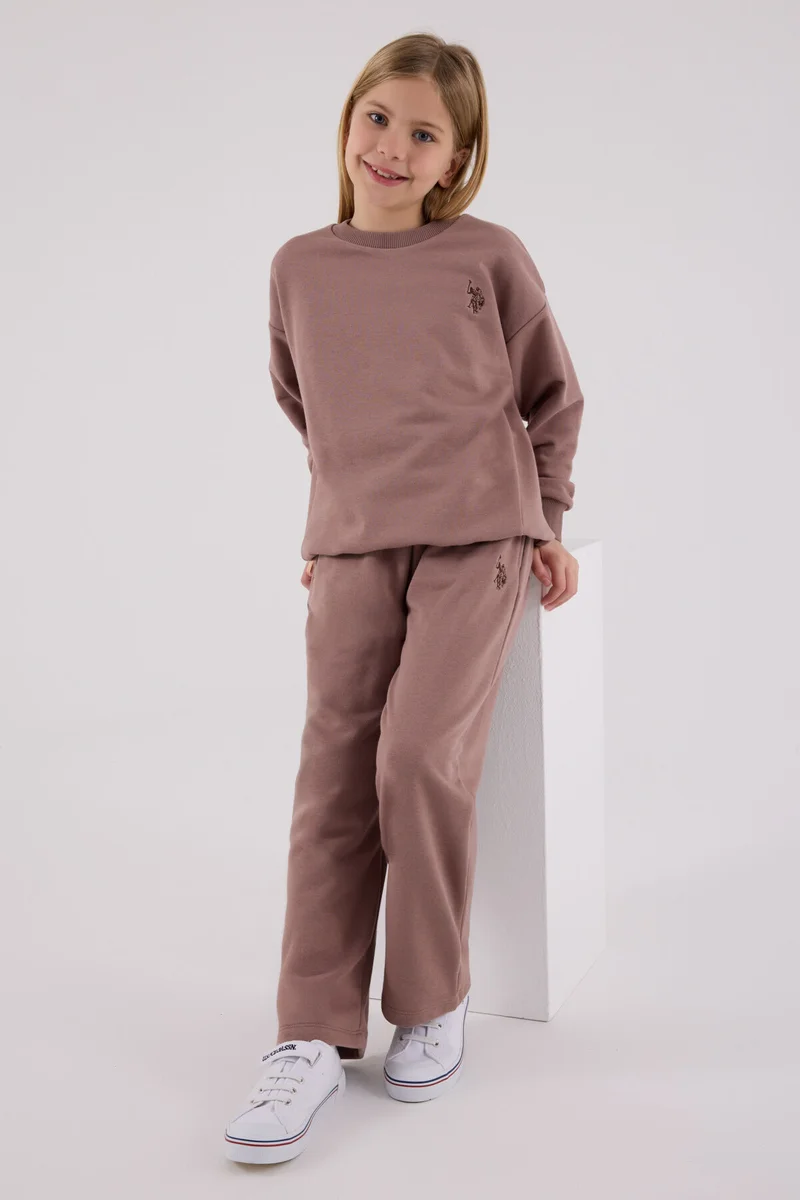 U.S. Polo Assn. U.S. Polo Assn Girls Vison Tracksuit Set