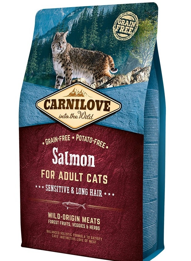 CARNILOVE Salmon for Adult Cats 2kg - Image 1