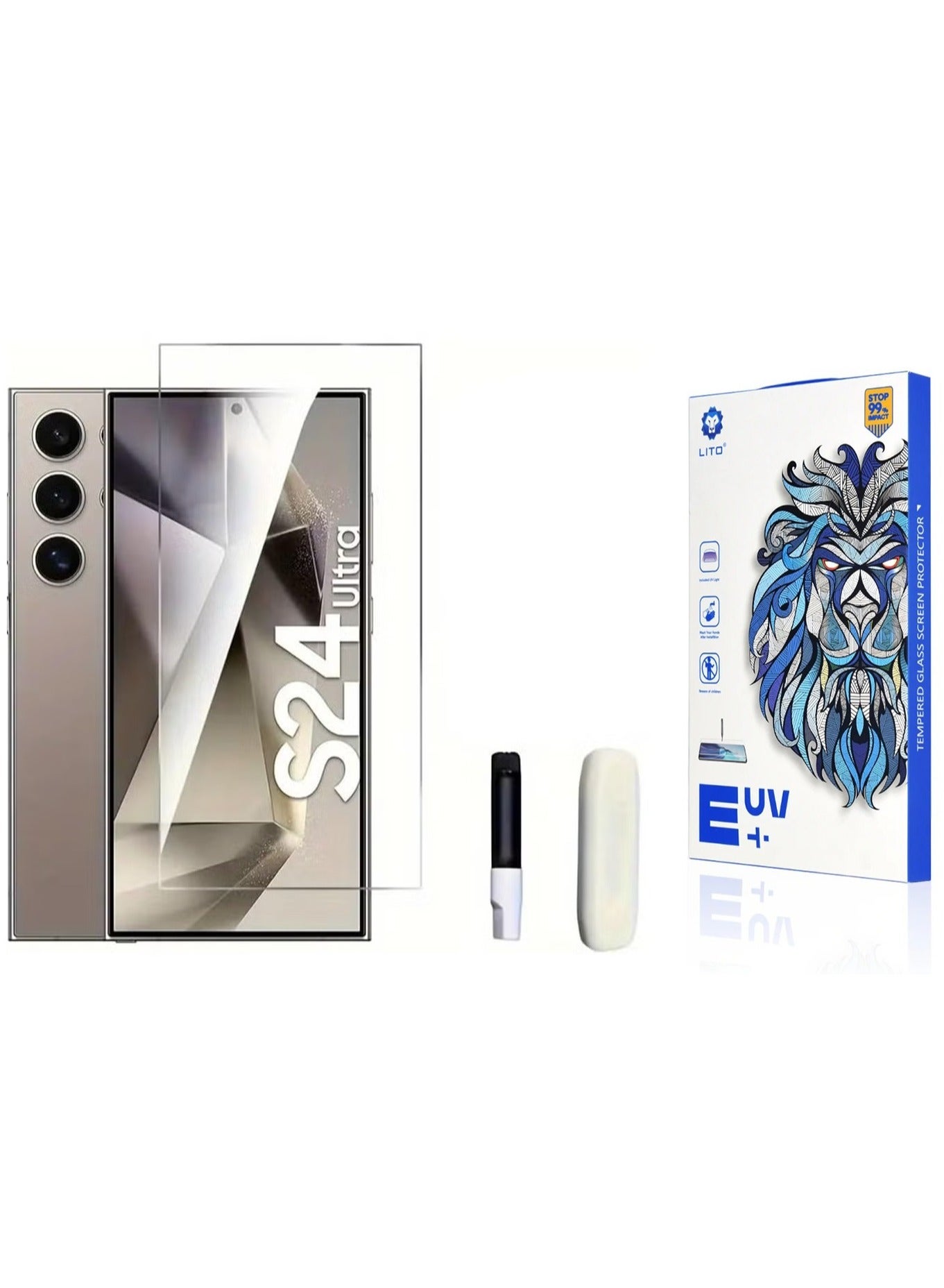 lito Lito Uv Liquid Glue Tempered Glass Screen Protector For Samsung Galaxy S24 Ultra Z49BDD8422CAEF558C49AZ