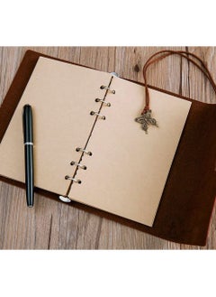 SCIENISH SCIENISH Password Notebook Business Premium Leather Diary Notebook with Coded Lock Gift  - Image 5