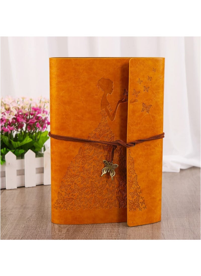 SCIENISH SCIENISH Password Notebook Business Premium Leather Diary Notebook with Coded Lock Gift  - Image 2
