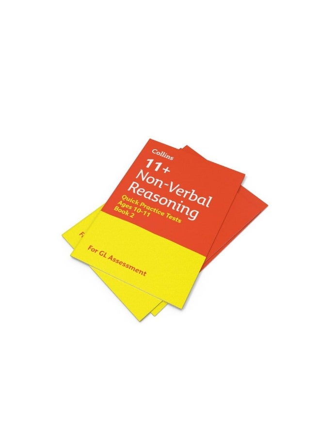 null - 11+ Non-Verbal Reasoning Quick Practice Tests Age 10-11 (Year 6) Book 2: For the 2025 GL Assessment Tests - Image 1