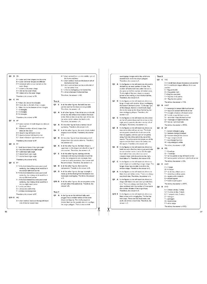 null - 11+ Non-Verbal Reasoning Quick Practice Tests Age 10-11 (Year 6) Book 2: For the 2025 GL Assessment Tests - Image 1