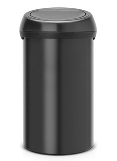 Touch Bin 60 litre  Matt Black