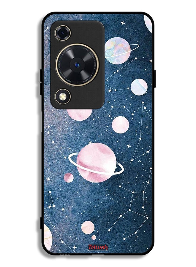 Tolwak Huawei Nova Y63 Protective Case Cover Space Art