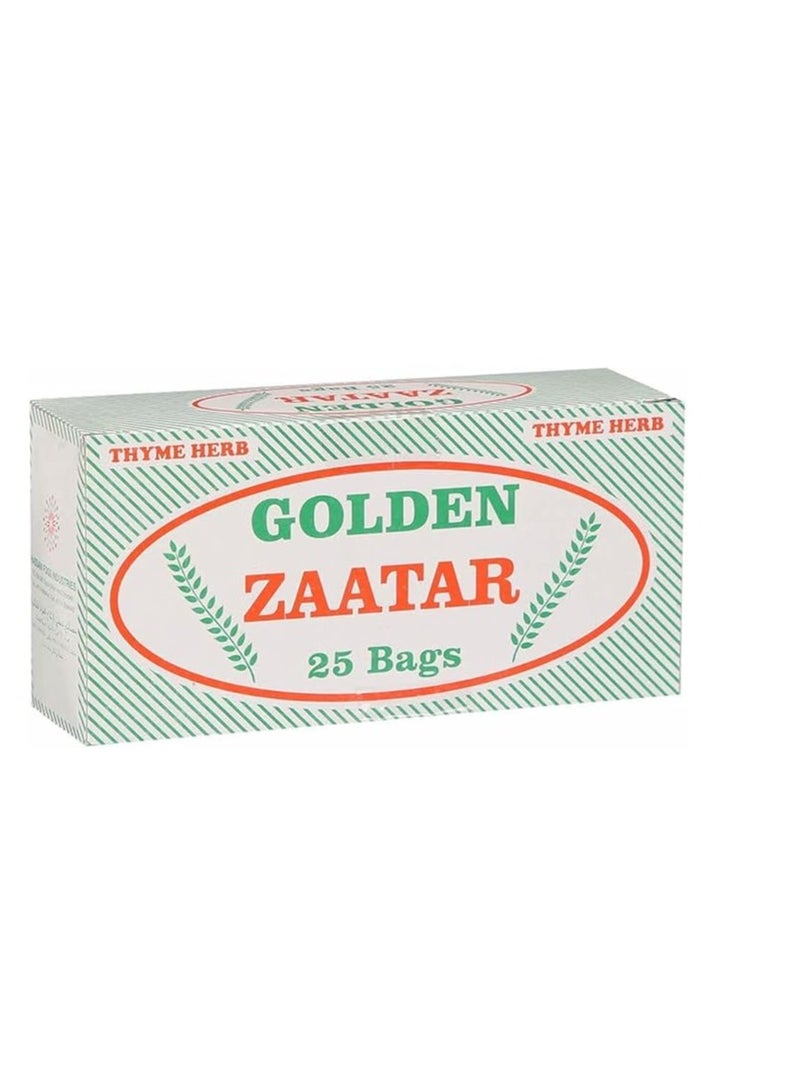 Golden Thyme Tea Zaatar 25 X 2 g  - Image 2