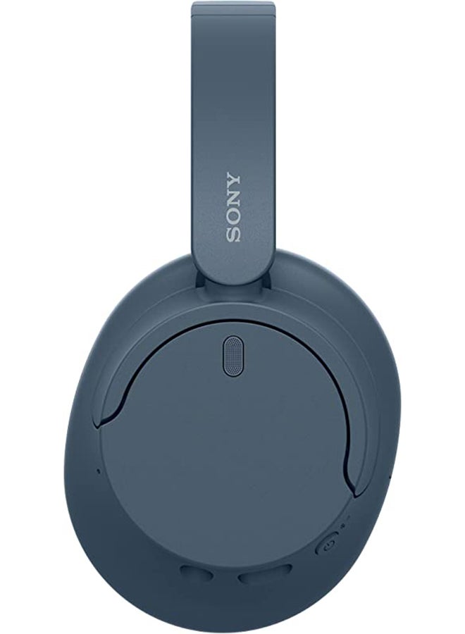 Sony WH CH720 Noise Cancelling Wireless  Headphones Bluetooth Over The Ear With Mic For Phone Call - Blue