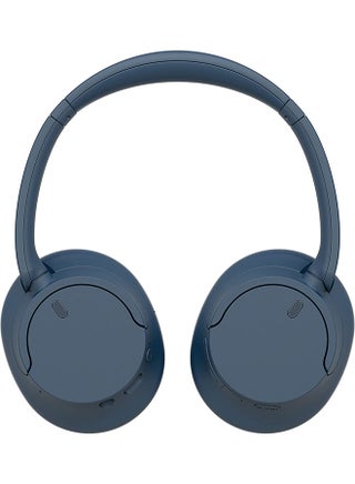 WH-CH720 Noise Cancelling Wireless Headphones Bluetooth Over The Ear With Mic For Phone Call Blue - view 4