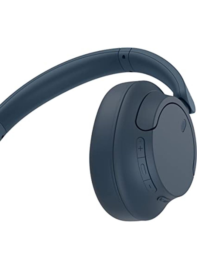 Sony WH CH720 Noise Cancelling Wireless  Headphones Bluetooth Over The Ear With Mic For Phone Call - Blue