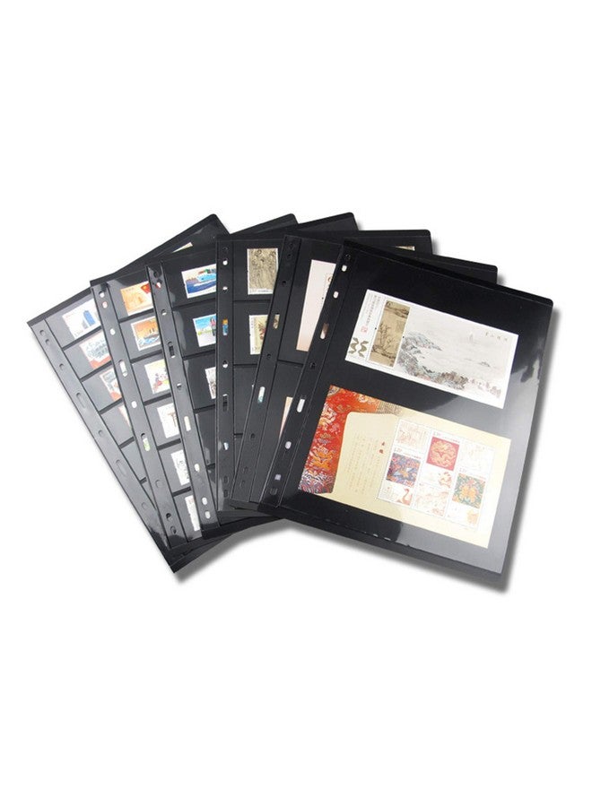 MUDOR 8 Grids Stamp Pages For Stamp Album Binder10 Sheet (20 Page) Professional Pack10 Sheet (20 Page) For Stamp Collectors (8 Grids) - Image 5