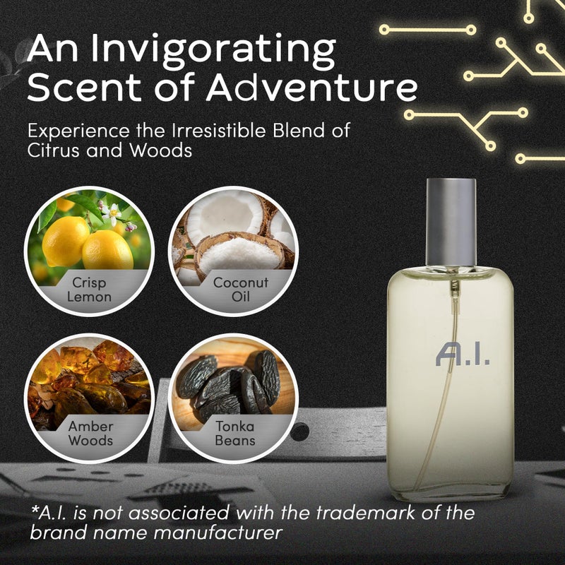 PB ParfumsBelcam PB بارفومز بيلكام A.I. بخاخ ماء تواليت، نسختنا من EDT مصمم، 100 مل - Image 4