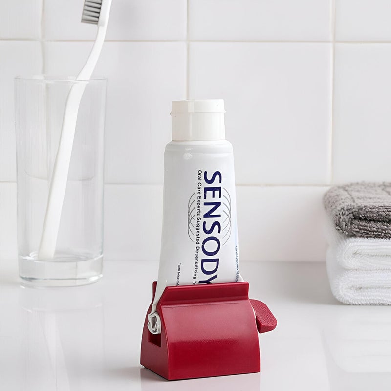 Tube Dispenser - Innovative Rolling Toothpaste Squeezer and Stand for Effortless Application and Cleanliness (4PCS) - Image 5