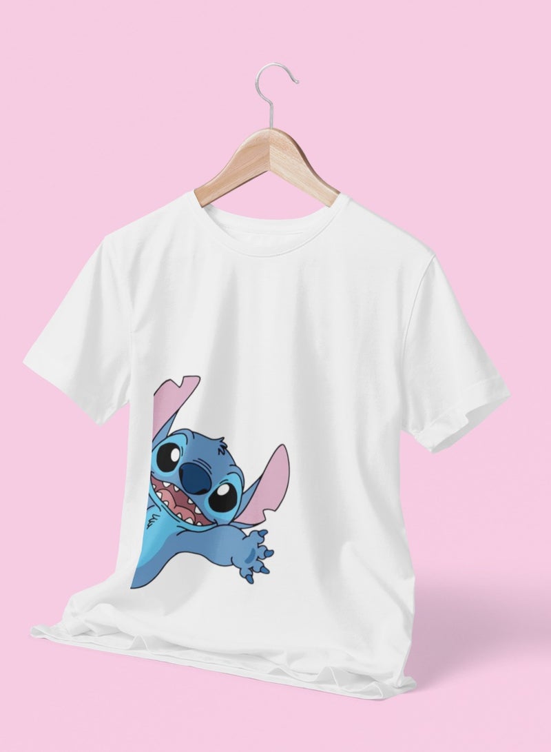 ZOOM Cute Lilo and Stitch Character T-Shirt for Toddlers and Kids – Soft Cotton 