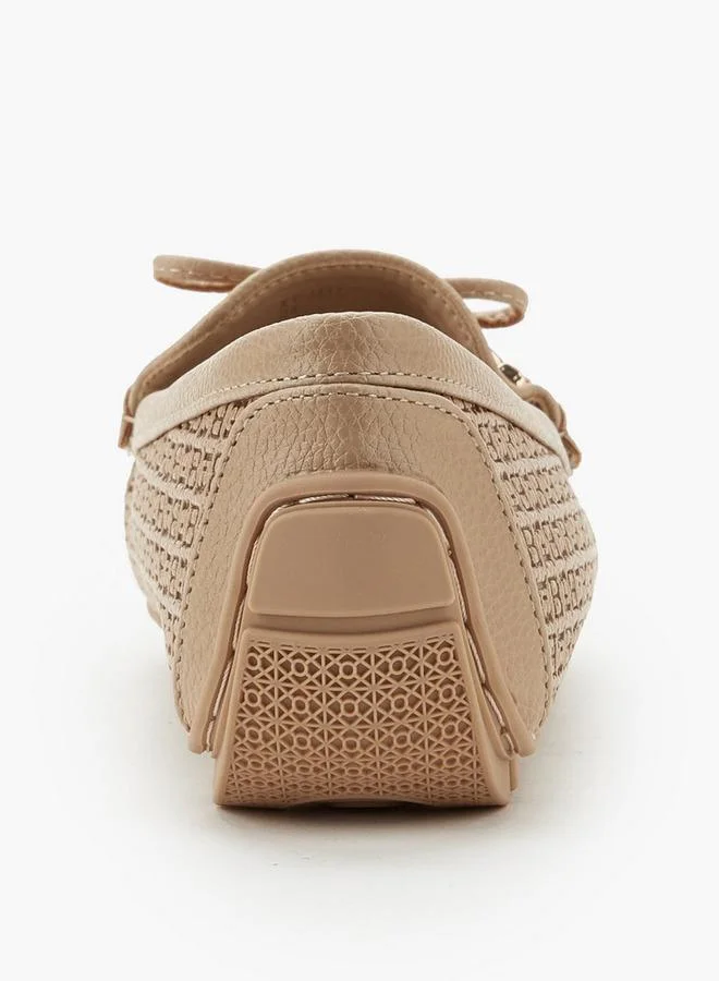Flora Bella By Shoexpress BEIGE Women Slip-On Moccasins for Women | Best Price UAE