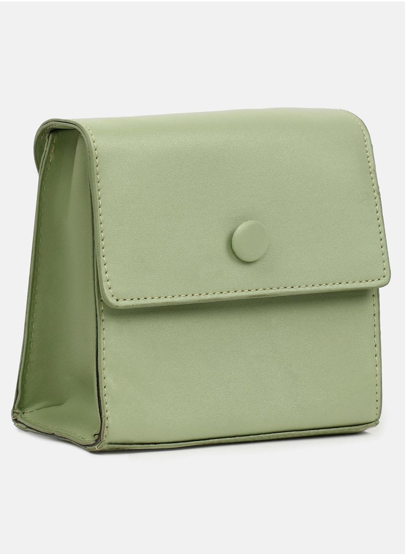 Haute Sauce - Galina Green Cross Body Bag - Image 1