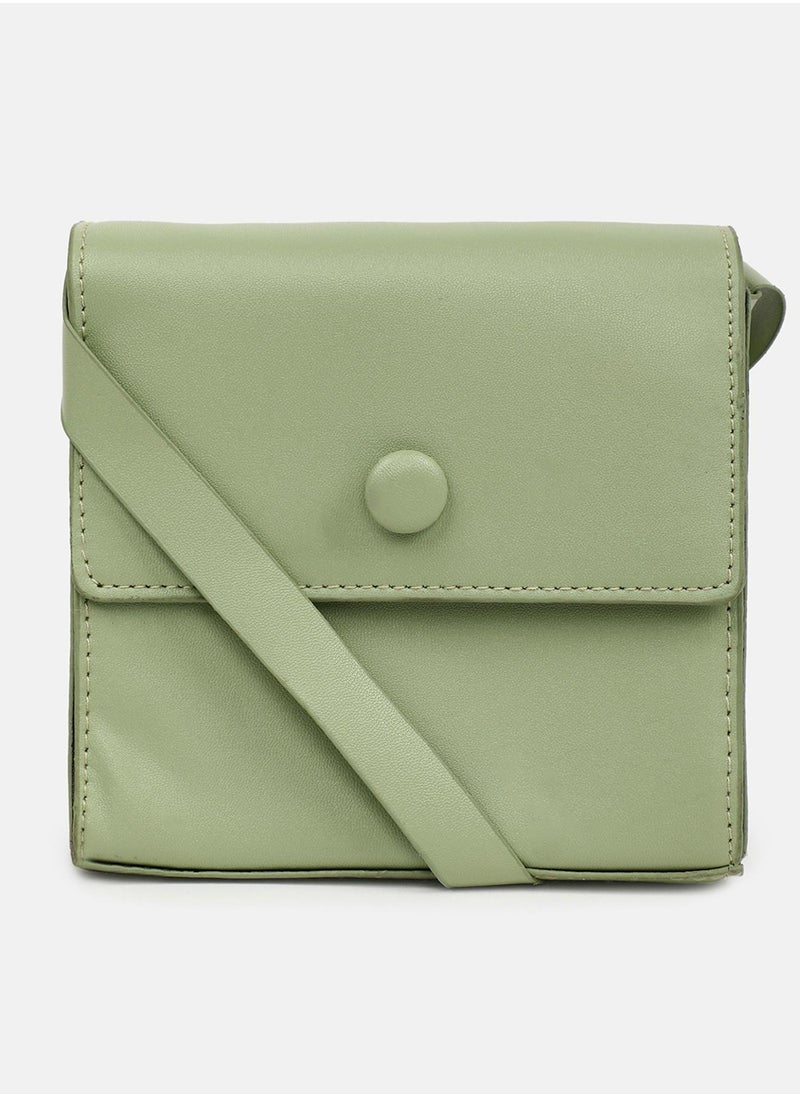 Haute Sauce - Galina Green Cross Body Bag - Image 1