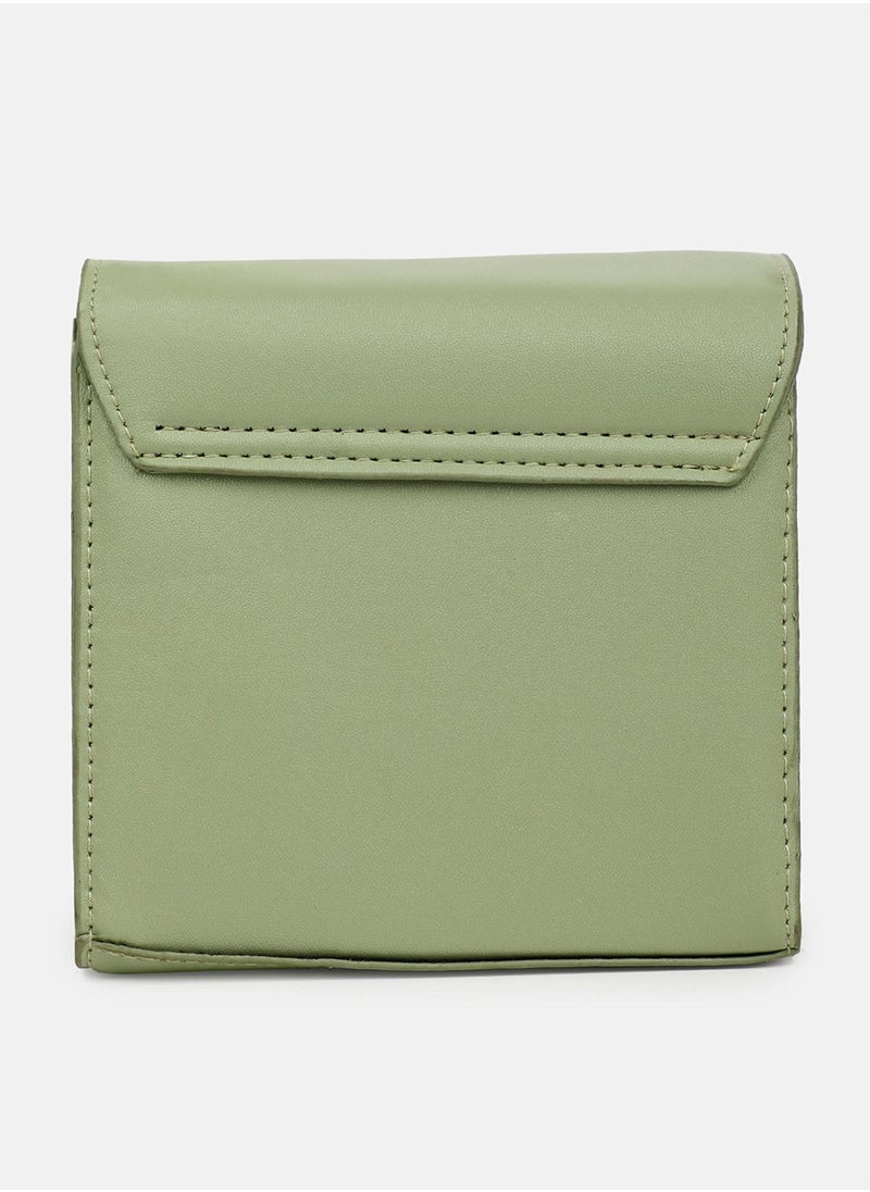 Haute Sauce - Galina Green Cross Body Bag - Image 1