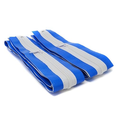 ZIP-UP Poly Zipper Door - 84" x 3" Peel & Stick Dust Barrier Zipper with Self Adhesive Backing & Air Tight Seal - Twin Pack - ZIP7.3TWB - Image 2