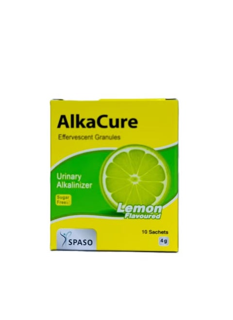 ALKACURE Lemon Effervescent Granules 4g (10 Sachets)