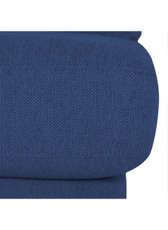 Right Corner Sofa with Left Armrest Upholstered in Linen 85x168x88 cm-Dark Blue - pzsku/Z49BE7317FF69C3A1AA6CZ/45/_/1666094924/bc298d17-b92a-477c-a741-67a465a94279