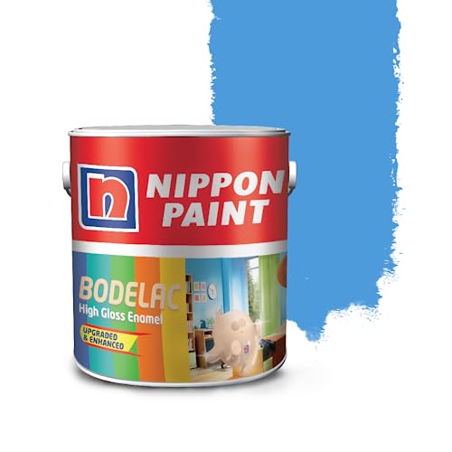 Nippon Paint Synthetic Bodelac Enamel (M) (1 L, Phirozi, Pack Of 1) - Image 1