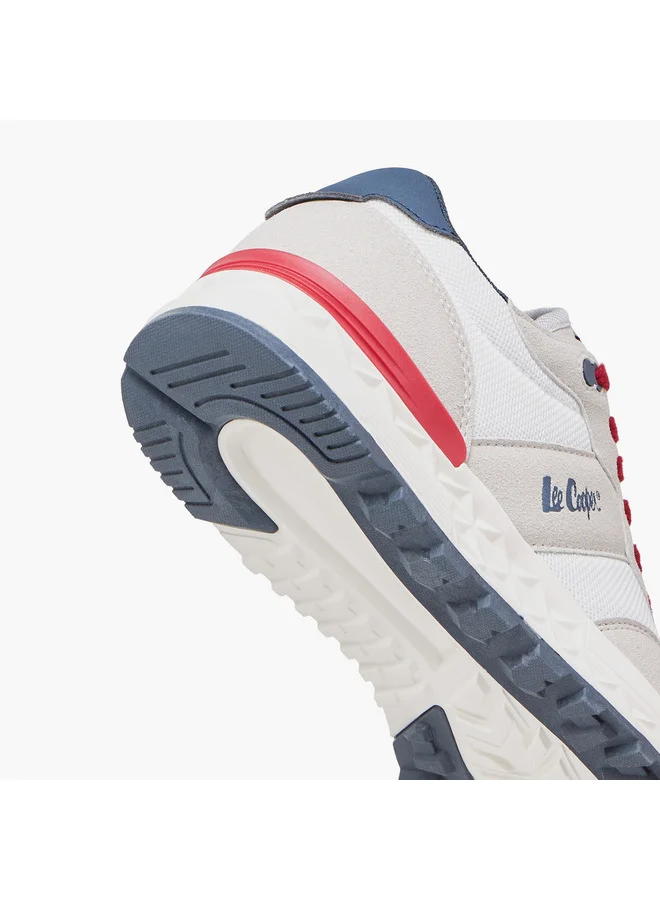 Lee Cooper Women's Logo Detail Sneakers with Lace-Up Closure