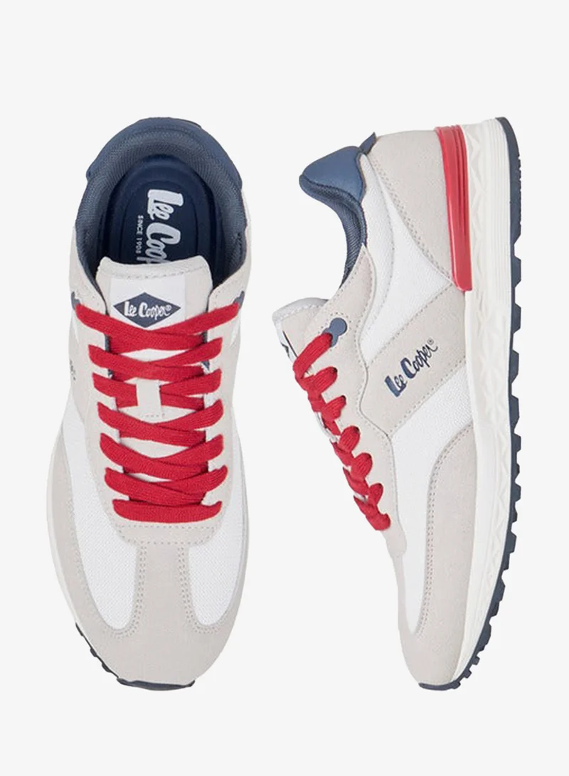 Women's Logo Detail Sneakers with Lace-Up Closure