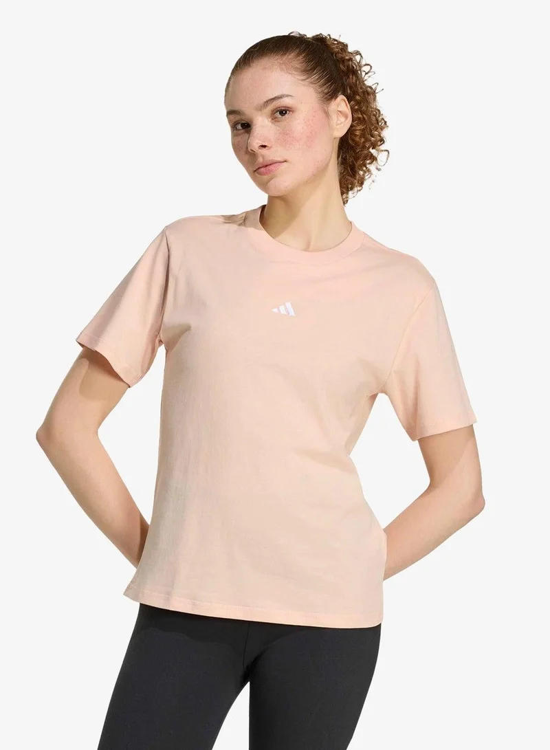 اديداس تيشيرت Essentials Small Logo Cotton