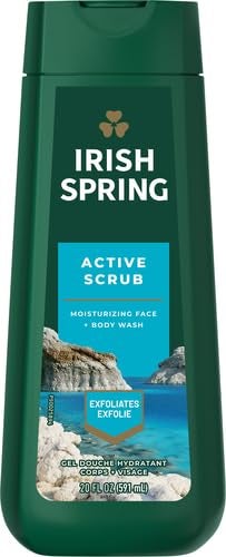 Irish Spring Active Scrub Body Wash for Men 20 Oz - Image 2