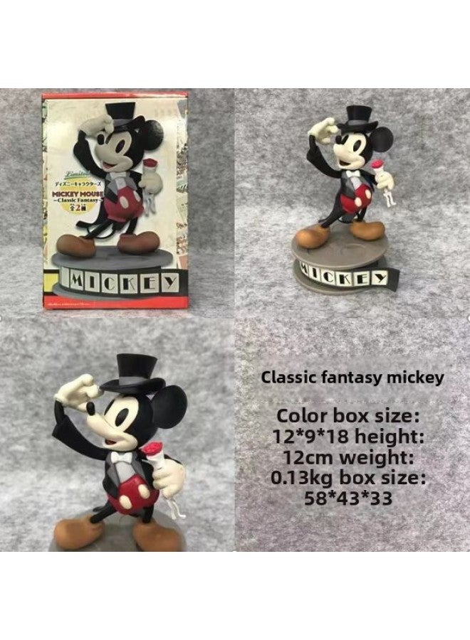 Mickey Wonderful House Mickey Mouse Mummy Mickey Imp Minnie Hand Car Ornaments-Color:Classic Fantasy Mickey  - Image 1