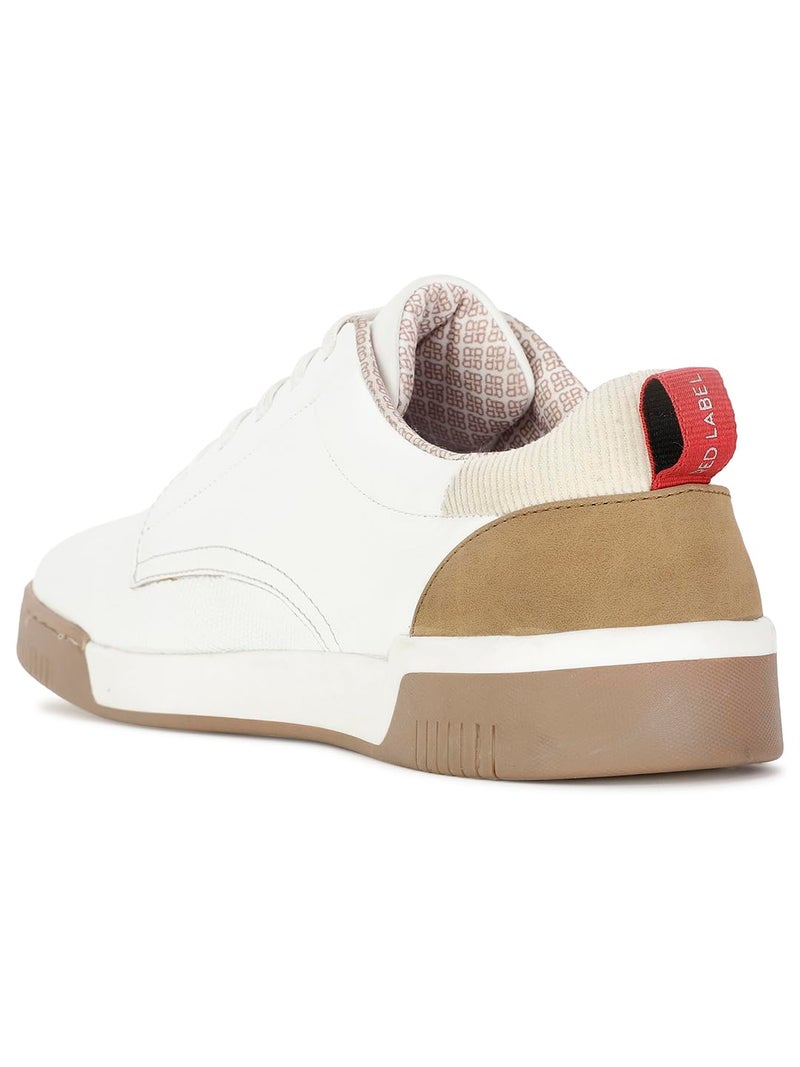 Bata أحذية ديربي بيضاء للرجال من باتا ريد ليبل 8211 رودى E 24|يومي|جري|مشية|ملاءمة مريحة|حجم عصري - 8 - Image 3