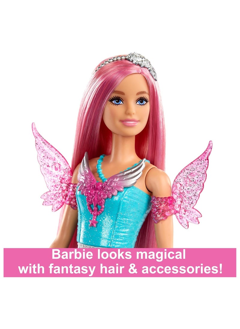 Barbie Barbie A Touch of Magic Malibu Doll with Two Fairytale Pets  - Image 4