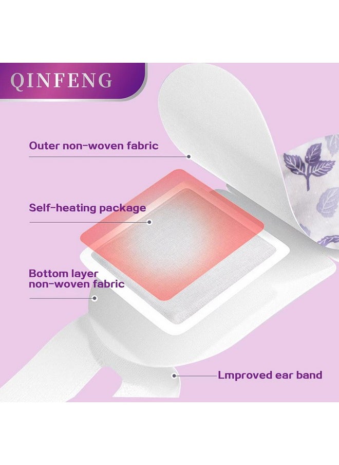 QinFeng - QINFENG 18 Packs Steam Eye Mask for Dry Eyes Eye Self Heating Masks Cornea Care Rest Disposable SPA Warm Eye Compress Sleep Mask Ideal for Christmas Gift (Unscented) - Image 1