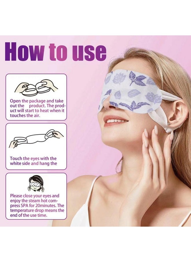 QinFeng - QINFENG 18 Packs Steam Eye Mask for Dry Eyes Eye Self Heating Masks Cornea Care Rest Disposable SPA Warm Eye Compress Sleep Mask Ideal for Christmas Gift (Unscented) - Image 1