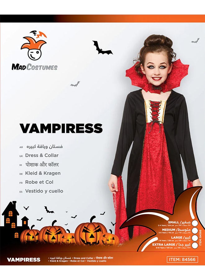Mad Costumes Vampiress Kids Halloween Costume  - Image 4