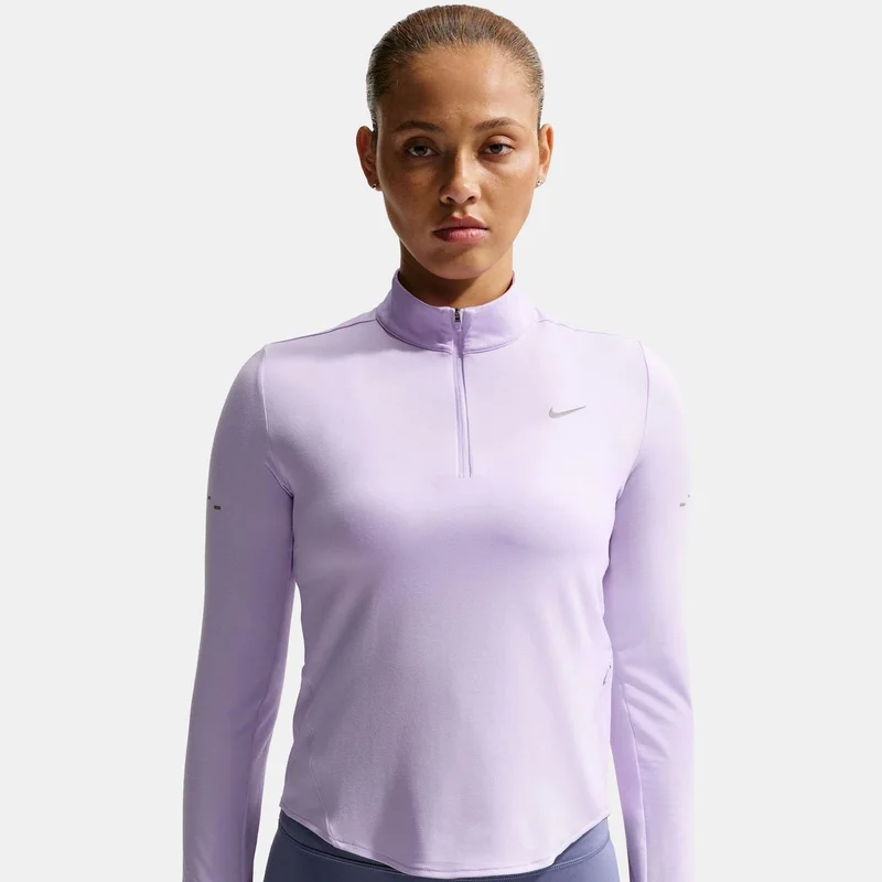 نايكي Women's Swift Dri-FIT UV 1/4-Zip Running Top