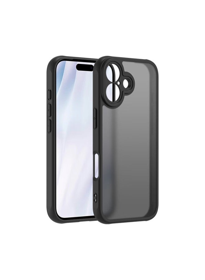 Kelleia Iphone 17 Case, Apple 17 Protective Cover, Magnetic Wireless Charging Frosted Anti-drop Soft Edge Case, Black - Image 4