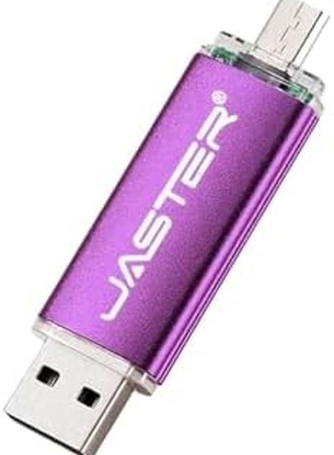 64GB Purple USB 2 0 Type C Flash Drive Metal Pen Drive Memory Stick Real Capacity - Image 2