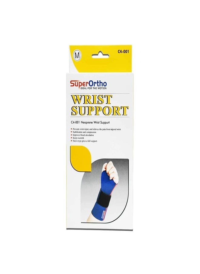 SuperOrtho SUPERORTHO C4-001 NEOPRENE WRIST SUPPORT Z VAT 