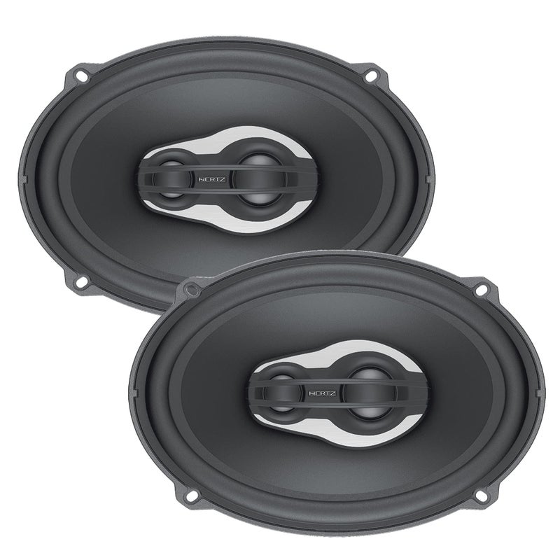 HERTZ Mille Pro Series MPX6903 6x9 Pro Audio ThreeWay Coaxial Speakers Pair with Grilles - Image 2