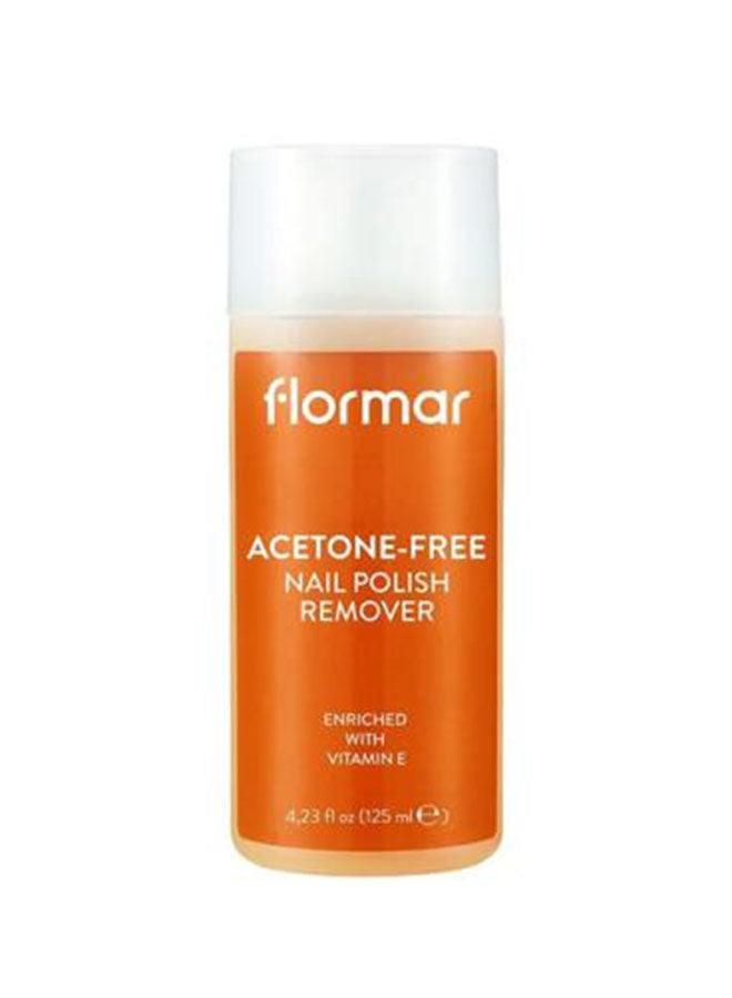flormar Acetone Free Nail Polish Remover Orange - Image 1