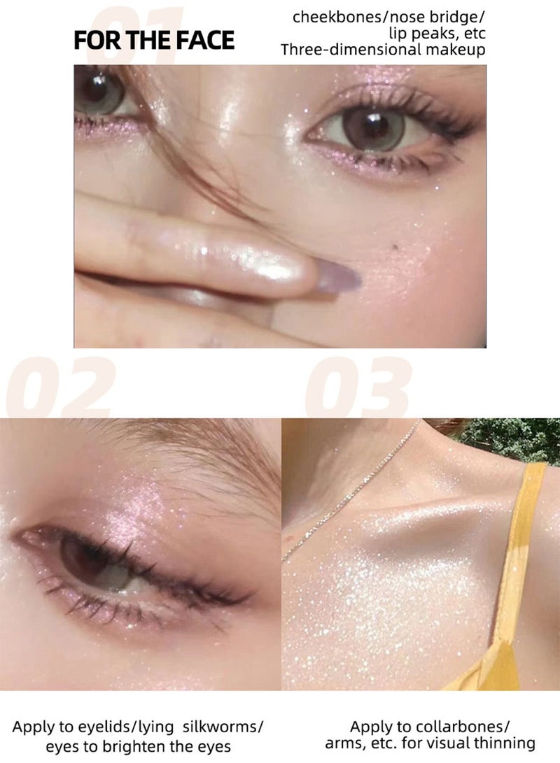 اوكيل بودرة مضغوطة معدنية مضغوطة، لمسة نهائية غير لامعة، مكياج خفيف الوزن للوجه، تركيبة نباتية، كريمي طبيعي، 8 جرام - مثالية كهدية عيد ميلاد للنساء - Image 4