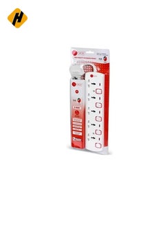 HuHa "Japan Universal Extension Cord – 5-Outlet 3M Extension, Shockproof, 250V, with 2-Year Warranty, ESMA, ROHS, and CB Certified"  - Image 2