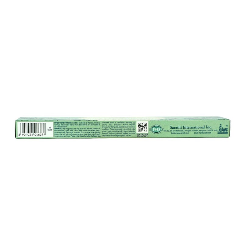 Tulasi Exclusive Masala Cleansing White Sage Incense Sticks (Agarbatti) for Pooja, Prayer, Meditation & Home Fragrance, 1 Pack - Image 2