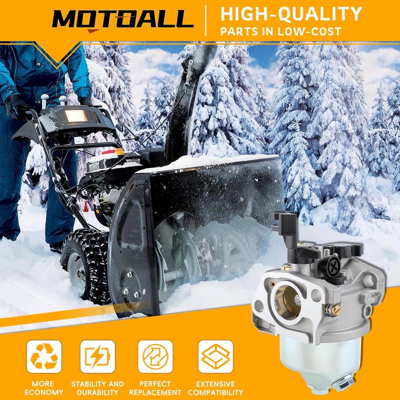 MOTOALL 38744 Carburetor for Toro Power Clear 621 721 Snowblower 38741 38742 38743 38744 38751 Models 127-9008 (38744) - Image 2