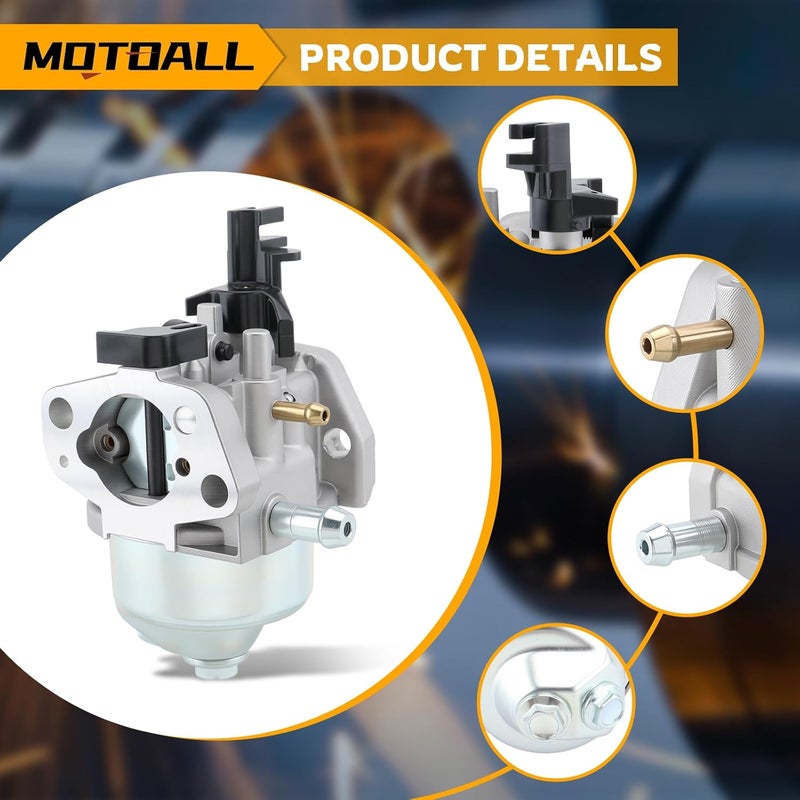 MOTOALL 38744 Carburetor for Toro Power Clear 621 721 Snowblower 38741 38742 38743 38744 38751 Models 127-9008 (38744) - Image 4