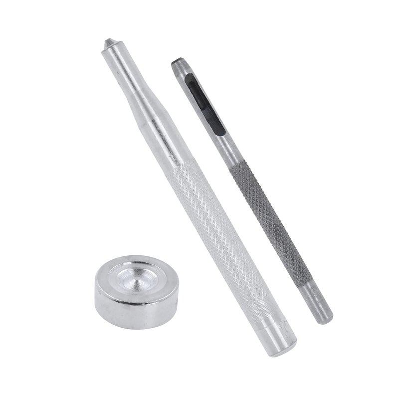 Mandala Crafts Stainless Steel Snap Fastener Button Kit with Tools for Leather Marine Boat Canvas Jeans Size 24 25 Sets 15mm - Image 2